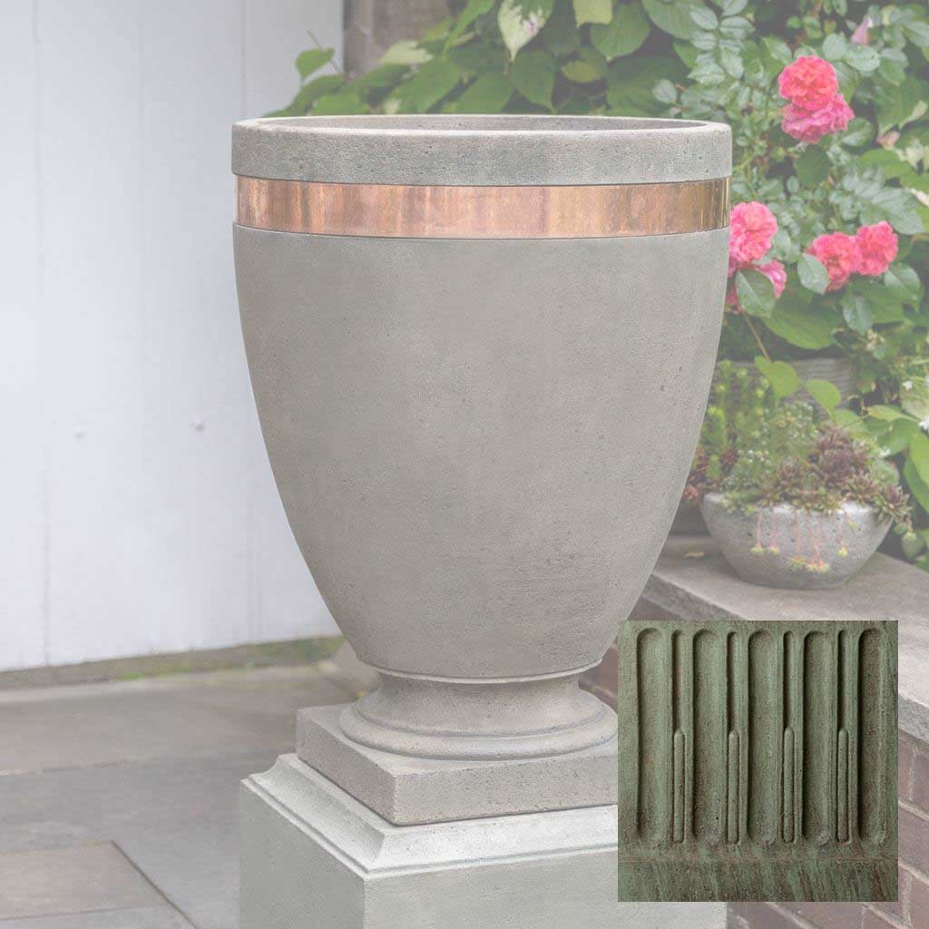 Campania Moderne Tall Planter - P-782