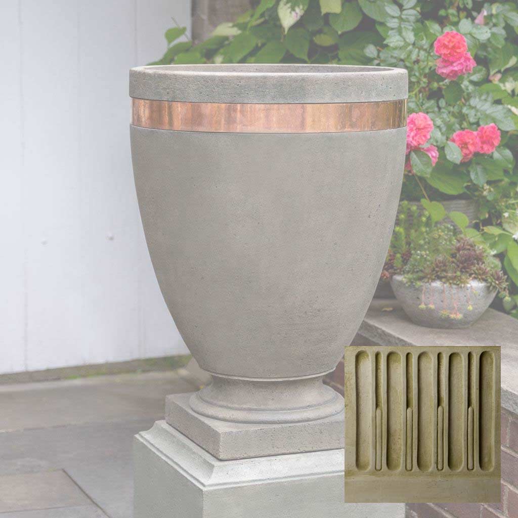 Campania Moderne Tall Planter - P-782