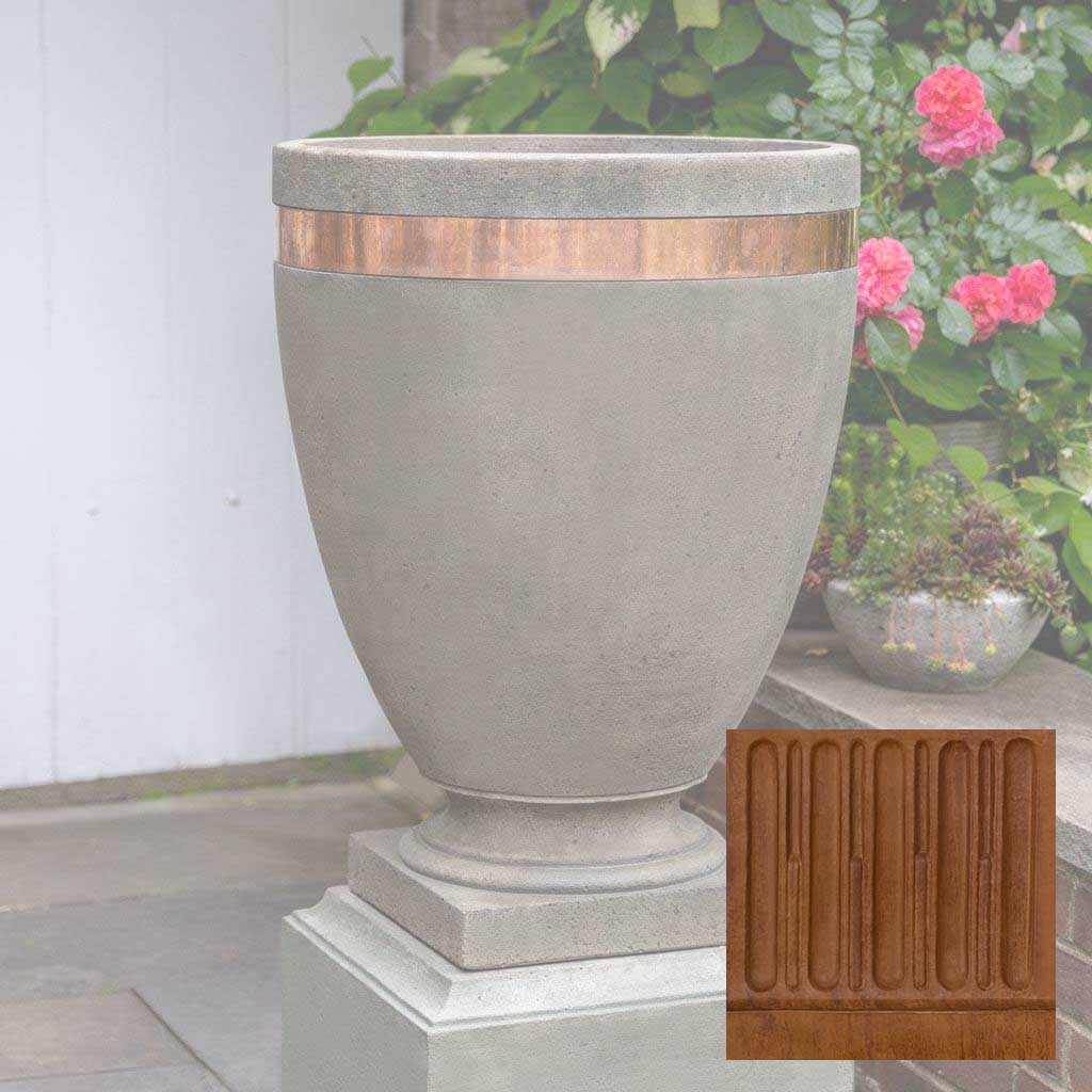 Campania Moderne Tall Planter - P-782
