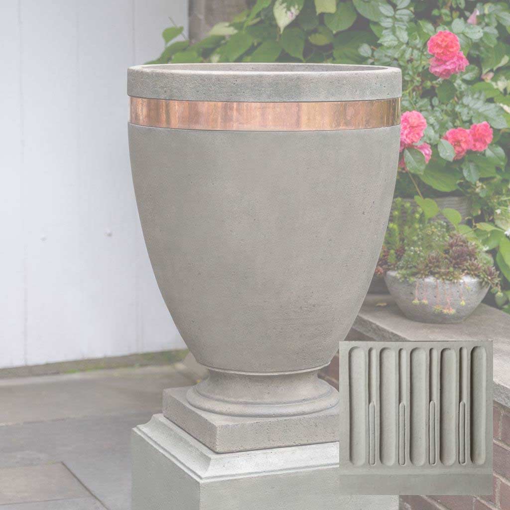 Campania Moderne Tall Planter - P-782