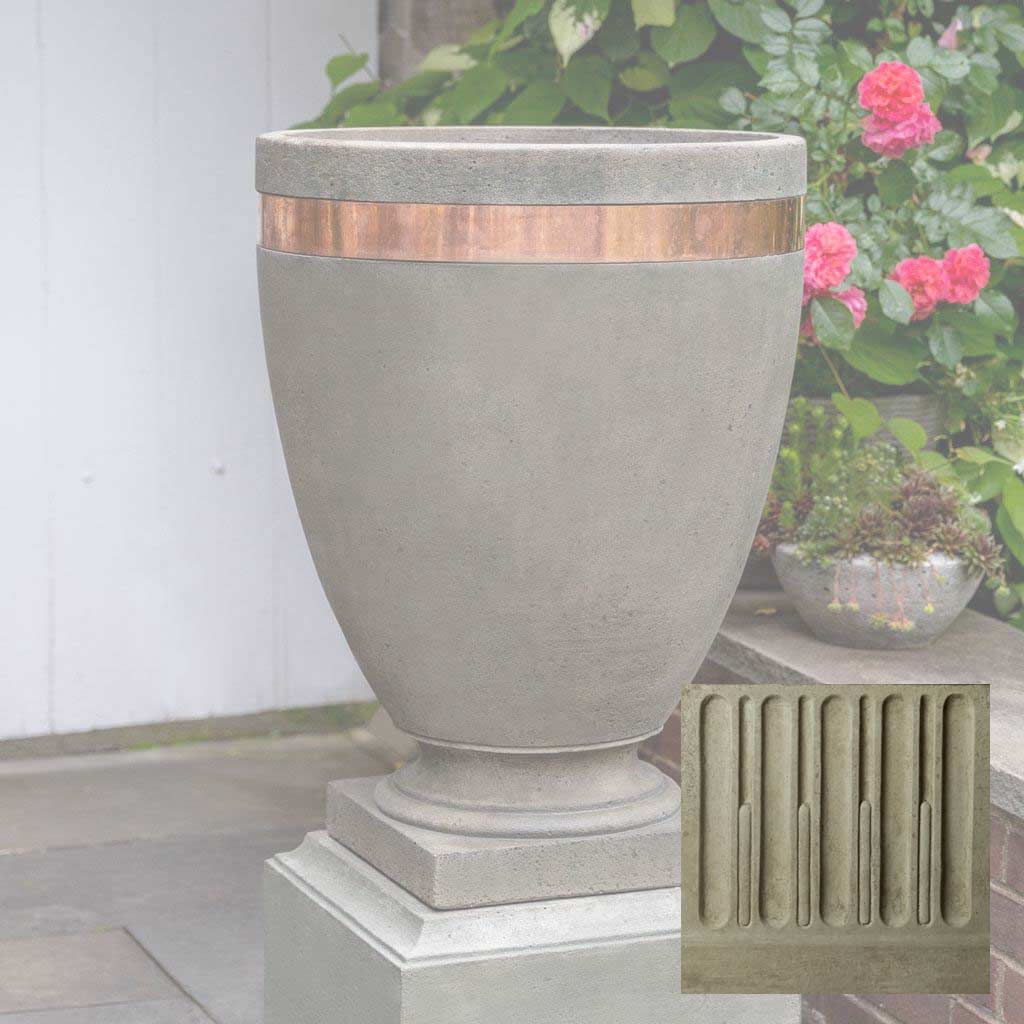 Campania Moderne Tall Planter - P-782