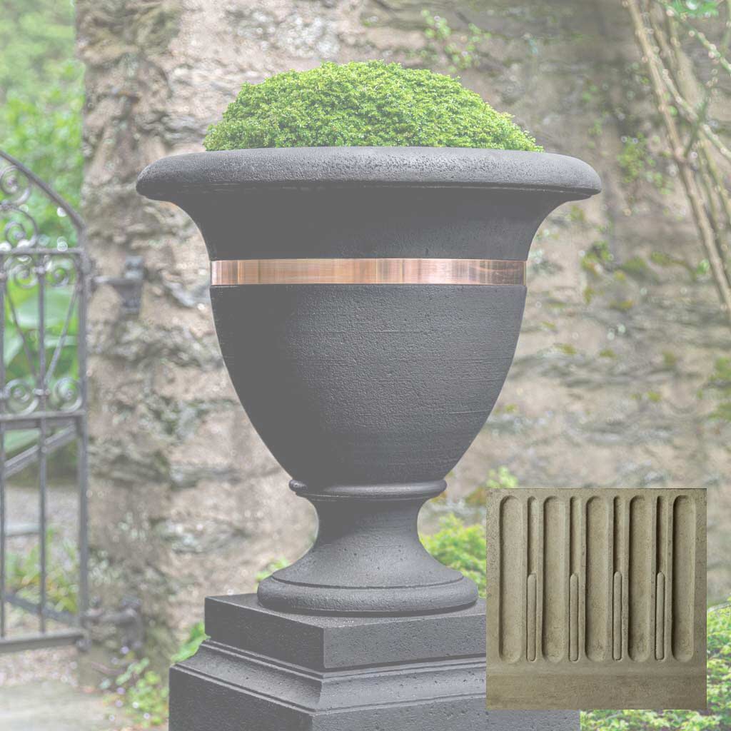 Campania Classic Copper Banded Urn, Large - P-838