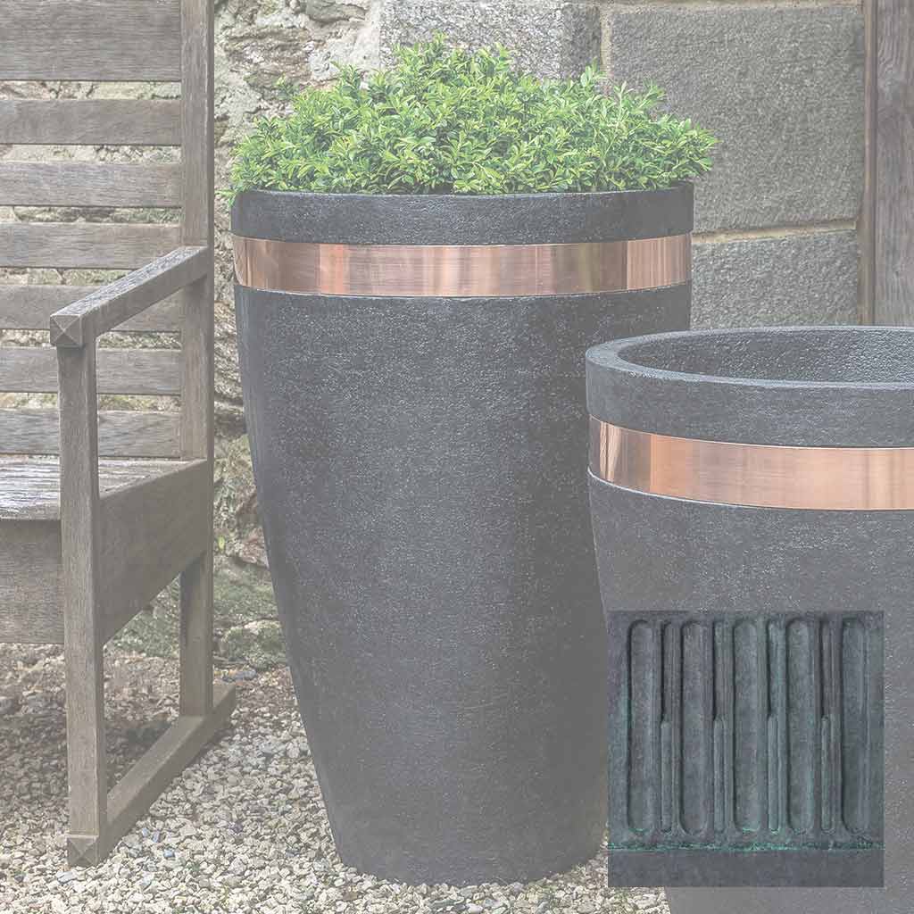 Campania Moderne Tapered Tall Planter - P-866