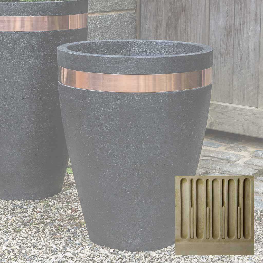 Campania Moderne Tapered Planter - P-867