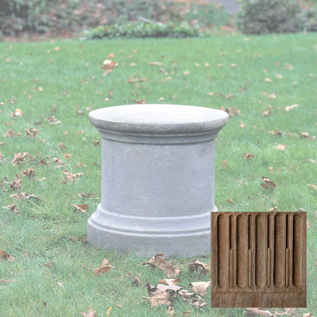 Campania Plain Round Pedestal - PD-108