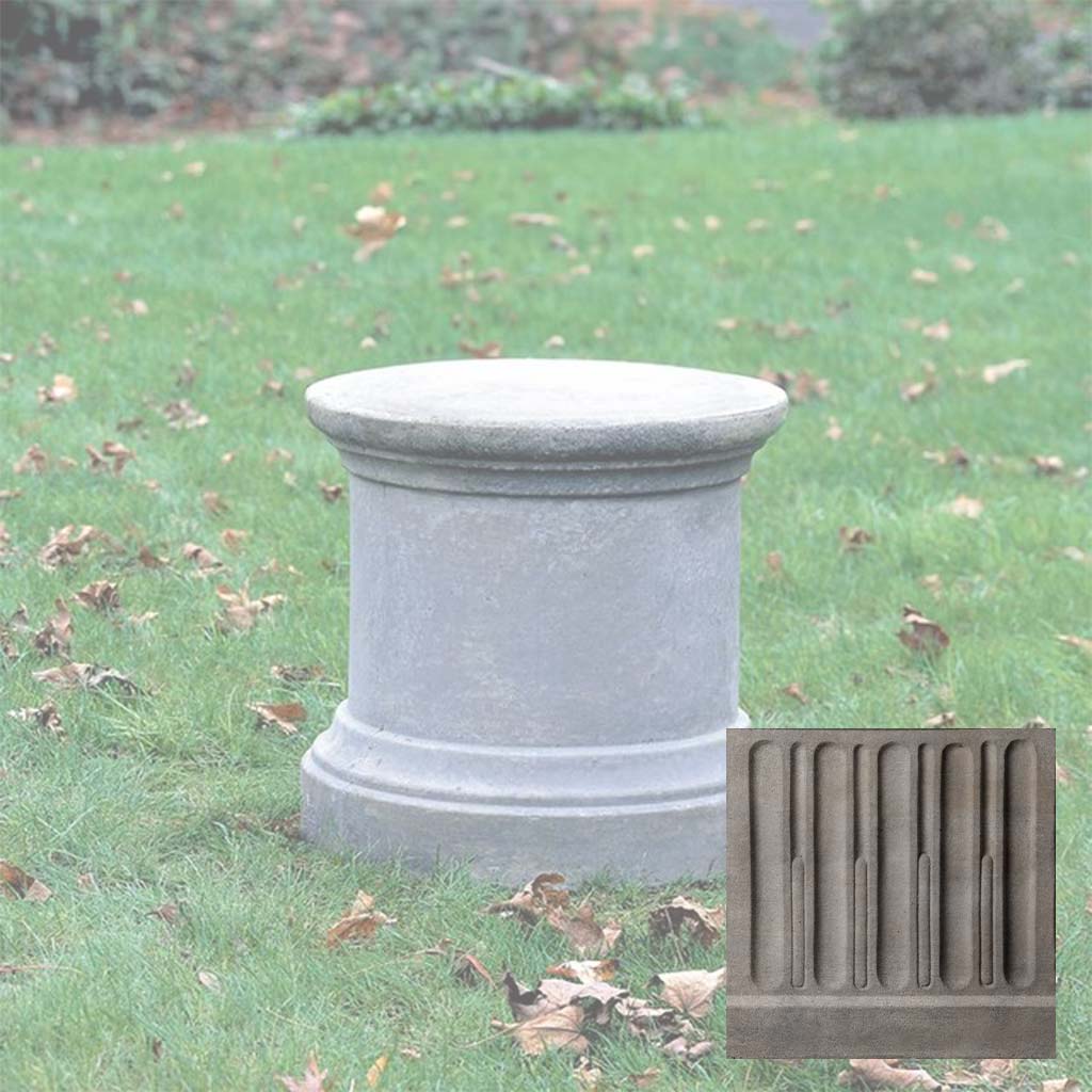 Campania Plain Round Pedestal - PD-108