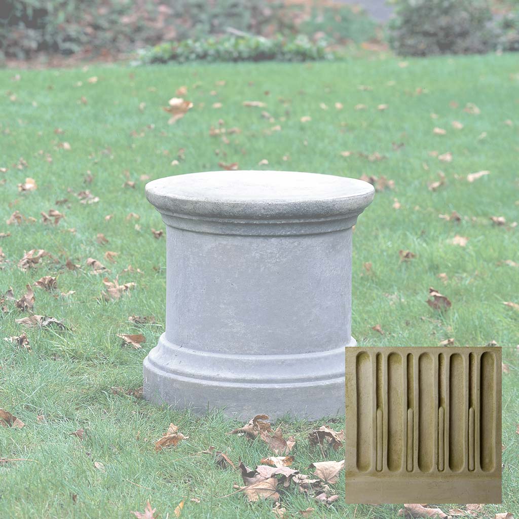 Campania Plain Round Pedestal - PD-108