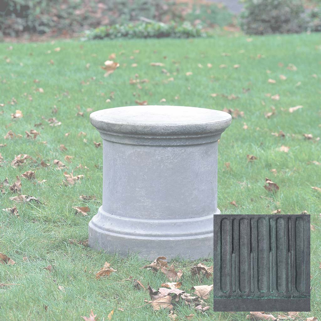 Campania Plain Round Pedestal - PD-108