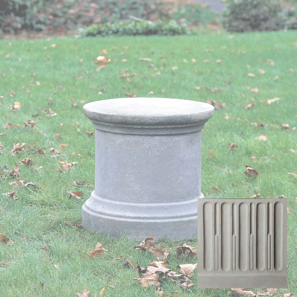 Campania Plain Round Pedestal - PD-108