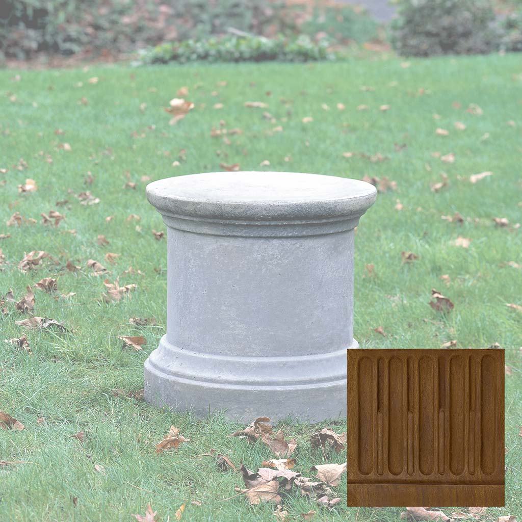 Campania Plain Round Pedestal - PD-108