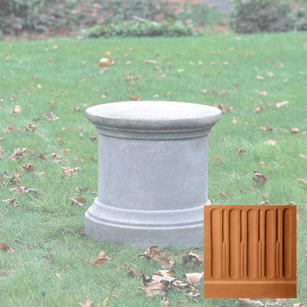 Campania Plain Round Pedestal - PD-108