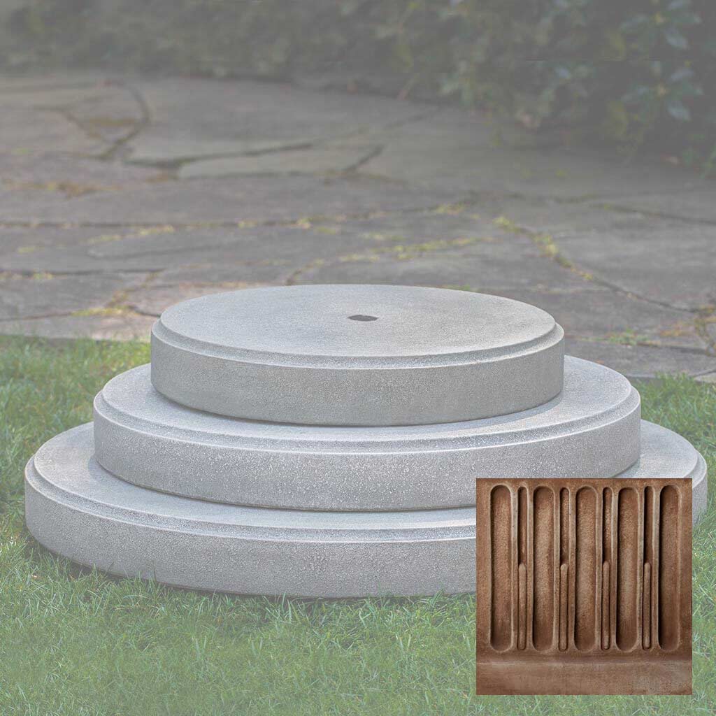 Campania Round Plinth Pedestal - PD-215