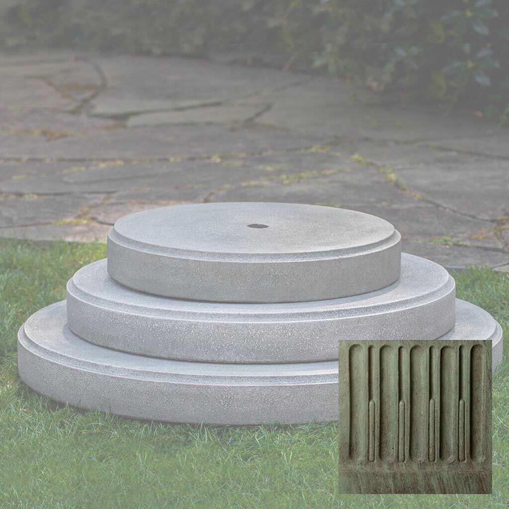 Campania Round Plinth Pedestal - PD-215