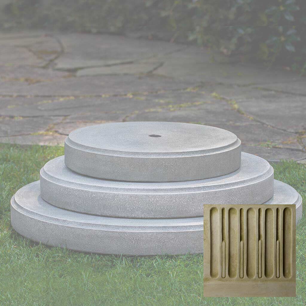 Campania Round Plinth Pedestal - PD-215