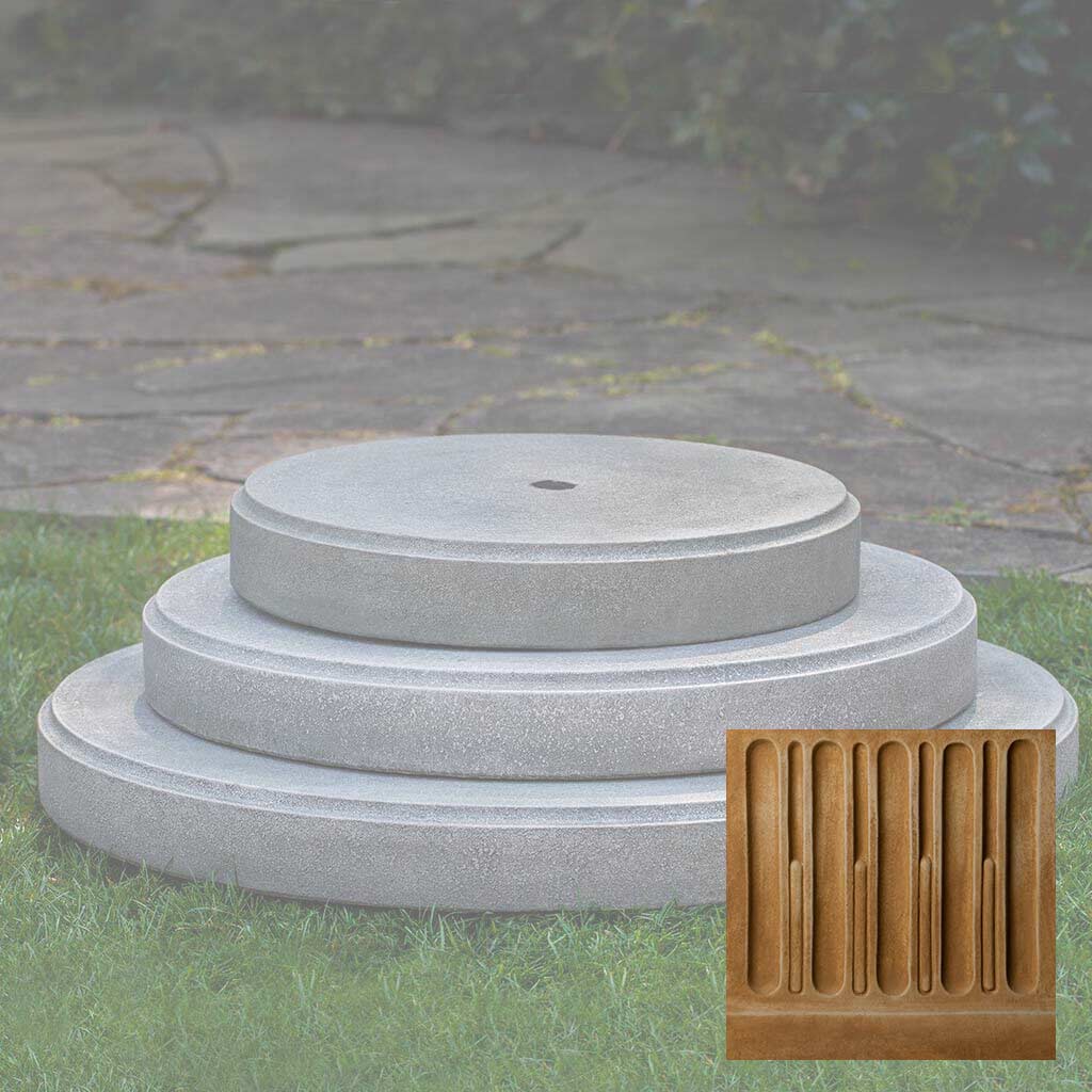 Campania Round Plinth Pedestal - PD-215