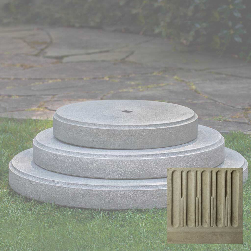 Campania Round Plinth Pedestal - PD-215