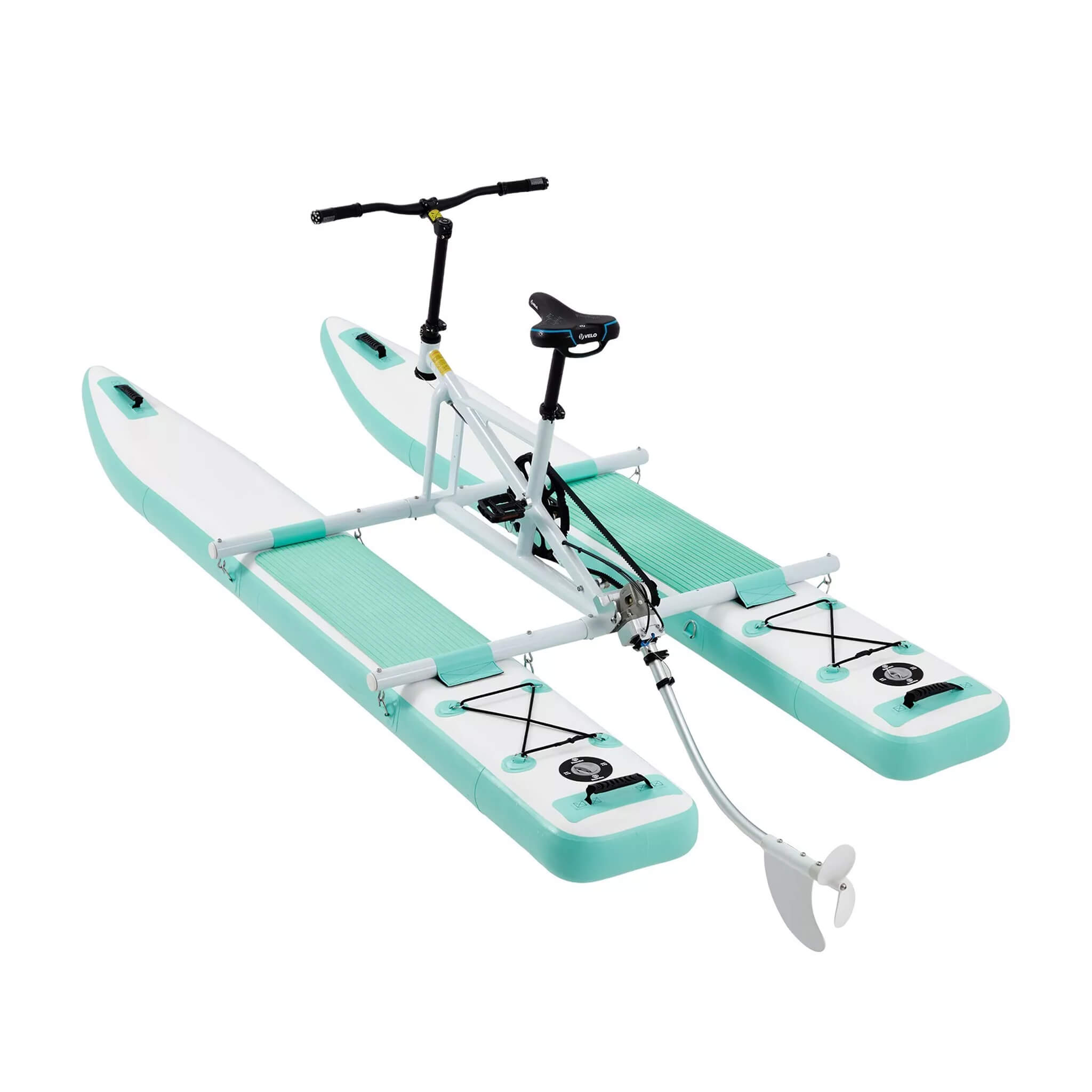Portable Inflatable Water Marine Pedal Water Bike Kit With Accessories