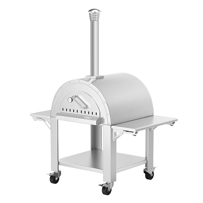 Portable Outdoor Stainless Steel Wood Fired Pizza Oven, 46'' (97246584)