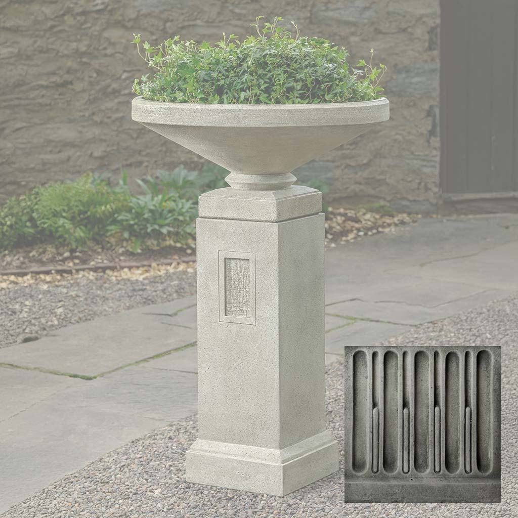 Campania Gimlet Urn with Pedestal - PPD-1013A