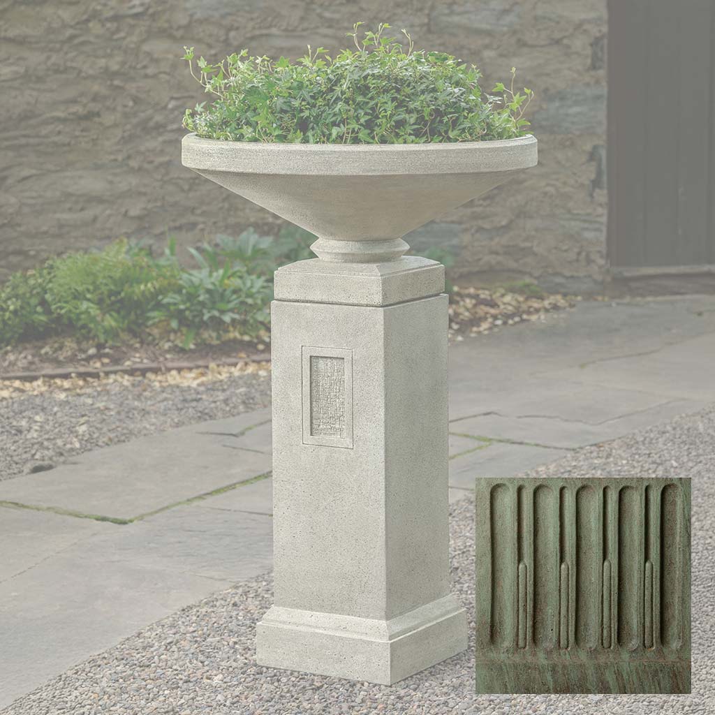 Campania Gimlet Urn with Pedestal - PPD-1013A