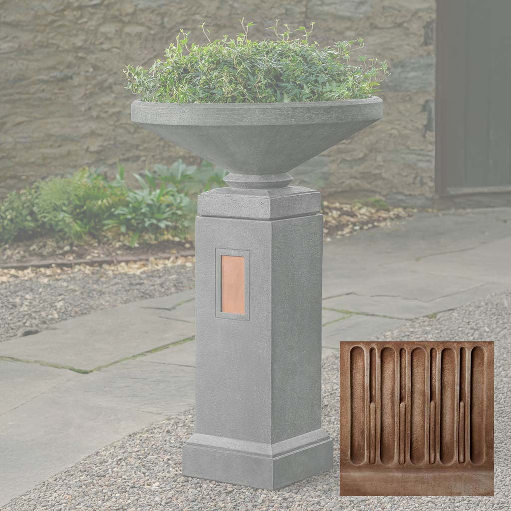 Campania Gimlet Urn with Pedestal - PPD-1013A