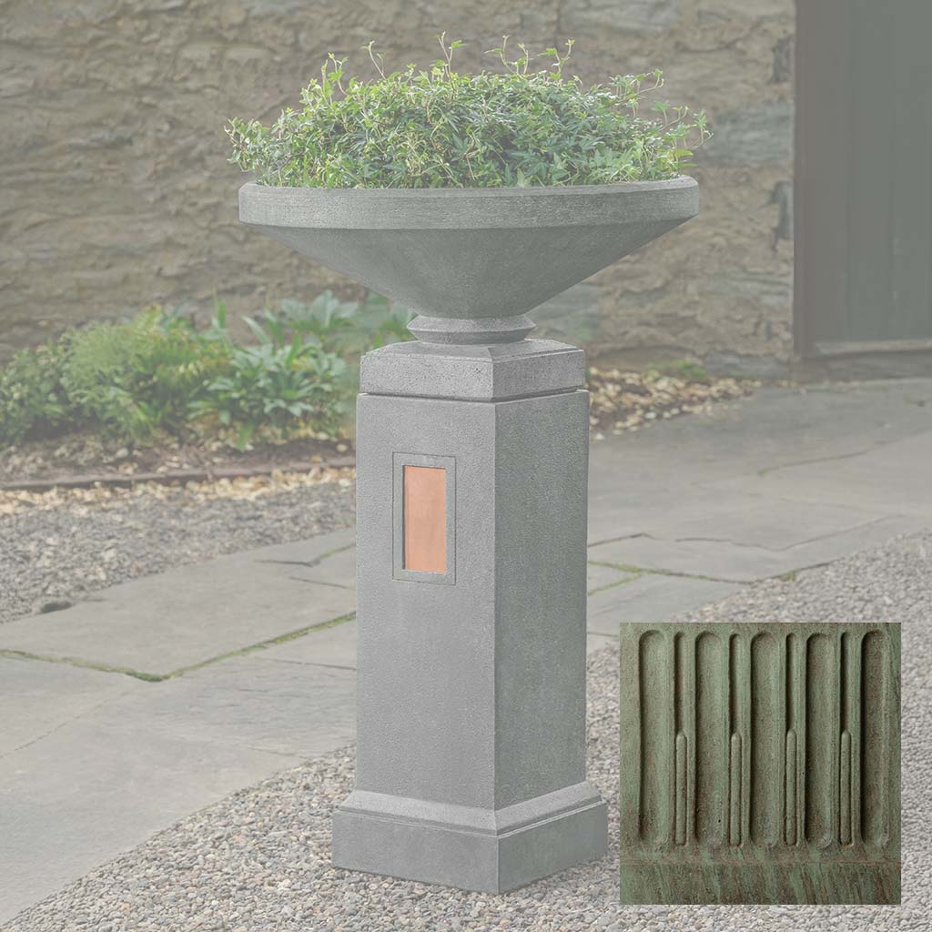 Campania Gimlet Urn with Pedestal - PPD-1013A