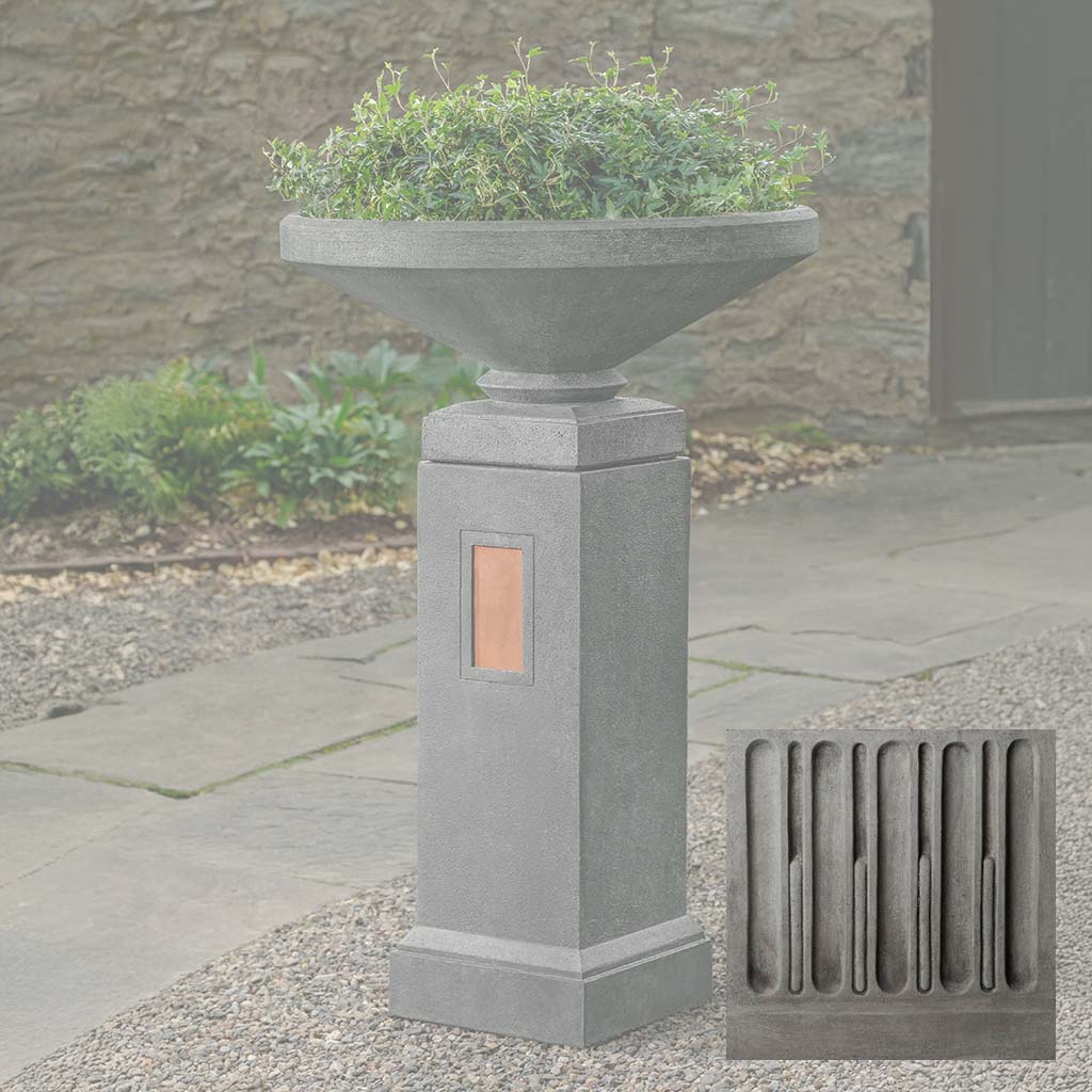 Campania Gimlet Urn with Pedestal - PPD-1013A