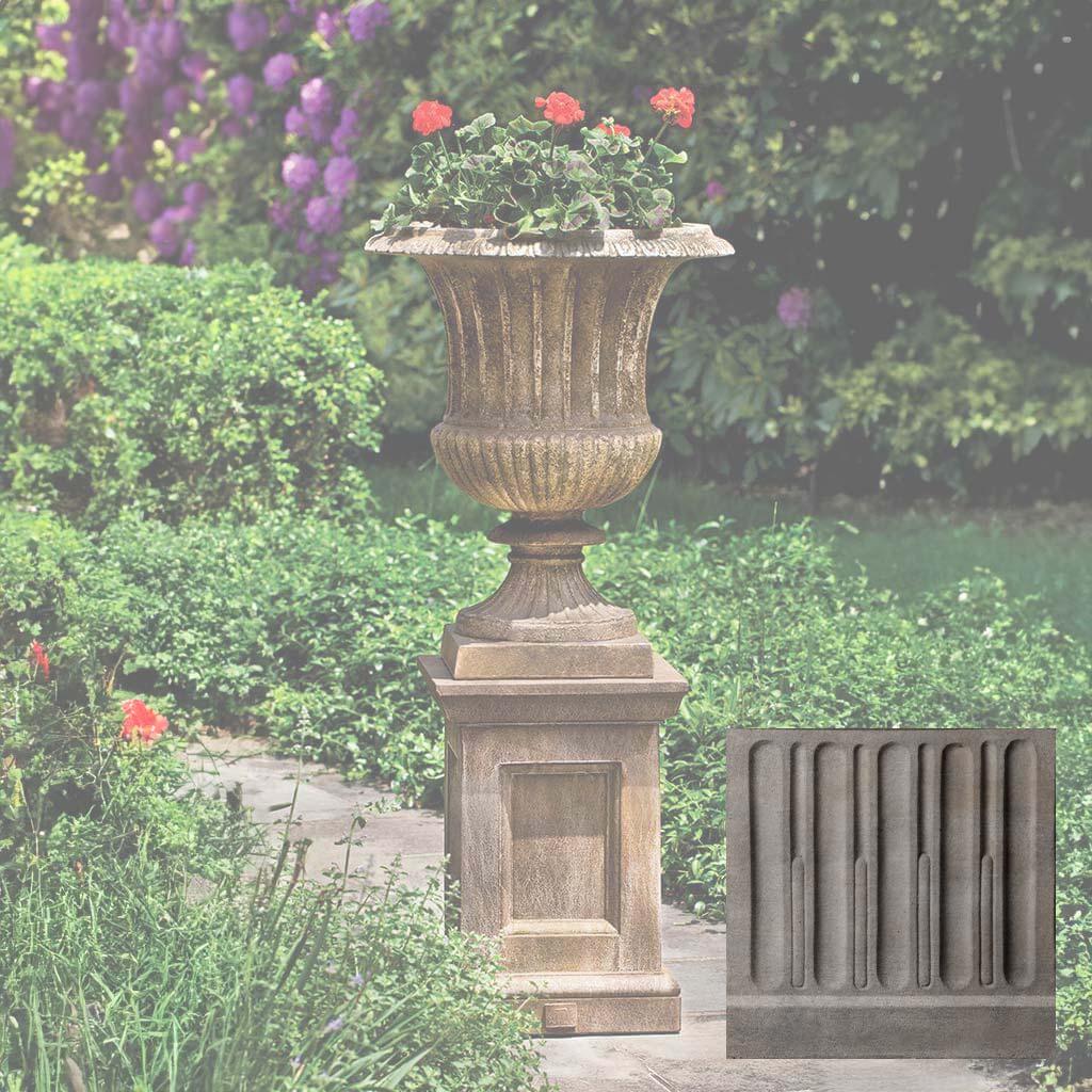 Campania Smith. Classical Urn w/ Barnett Pedestal - PPD-659