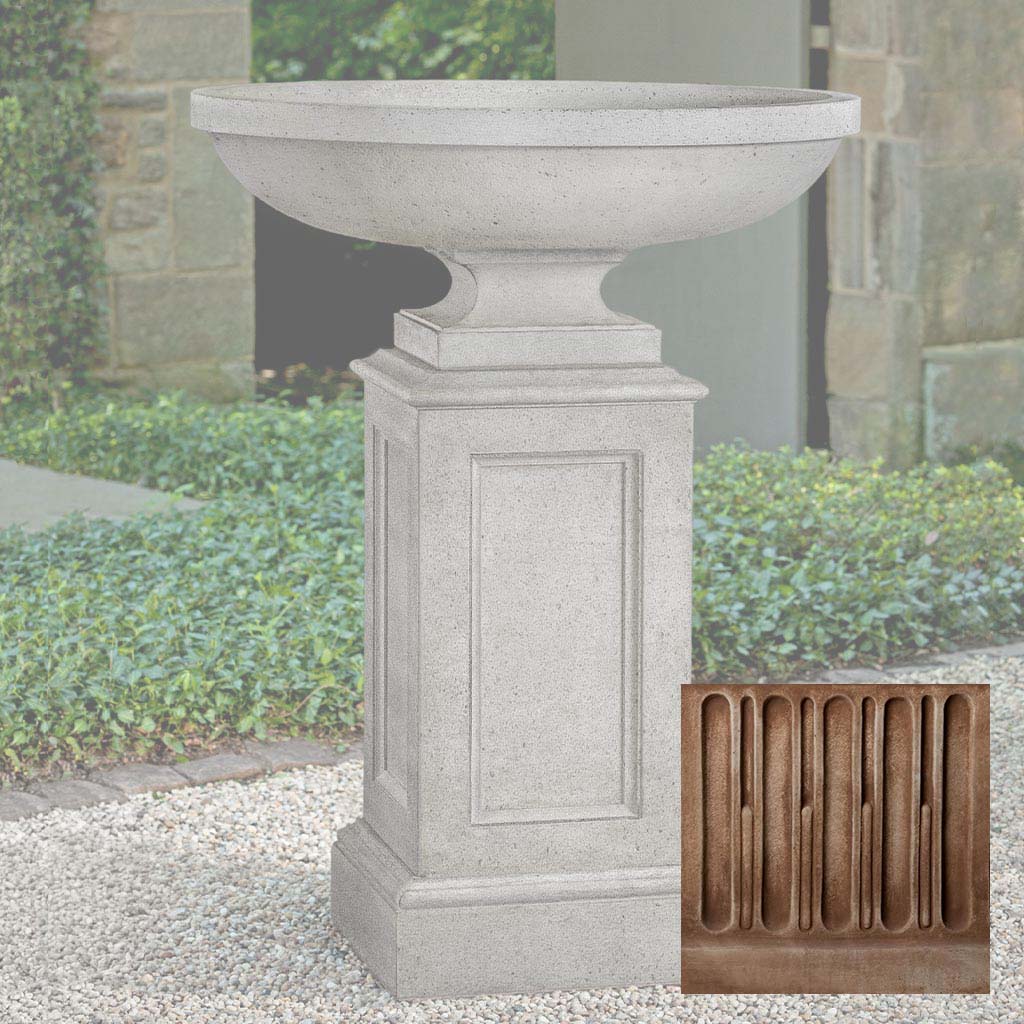 Campania Sutton Urn with Estate Pedestal - PPD-966