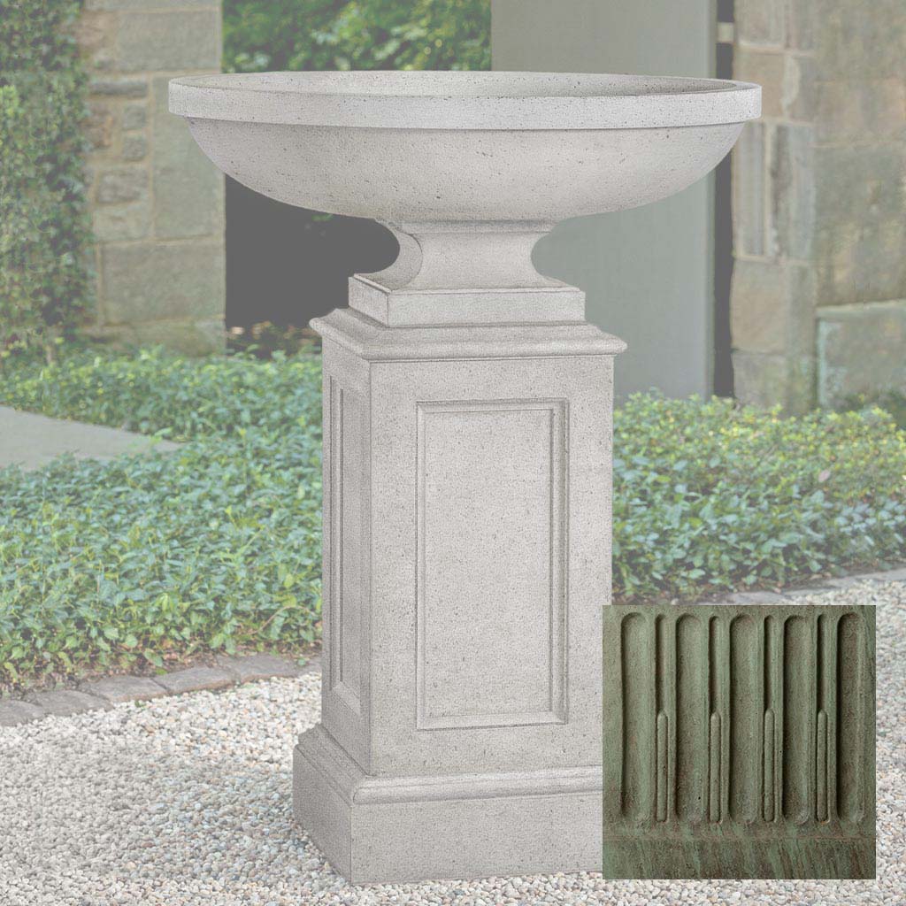 Campania Sutton Urn with Estate Pedestal - PPD-966