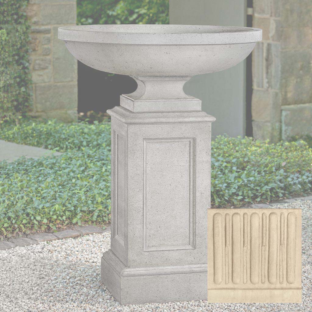 Campania Sutton Urn with Estate Pedestal - PPD-966