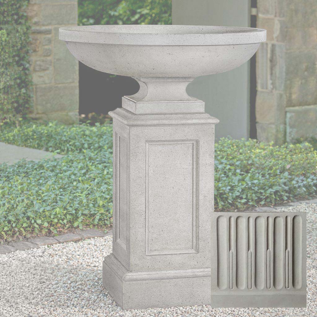 Campania Sutton Urn with Estate Pedestal - PPD-966