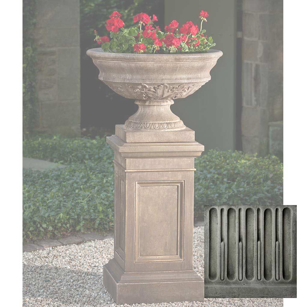 Campania Coachhouse Urn with Pedestal - PPD-595