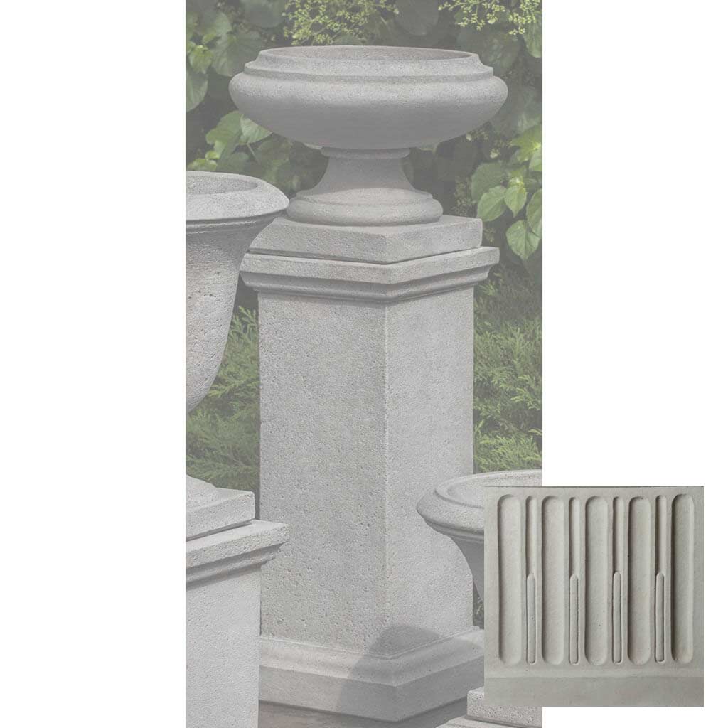 Campania Marella Urn w/ Tall Wolcott Pedestal - PPD-598
