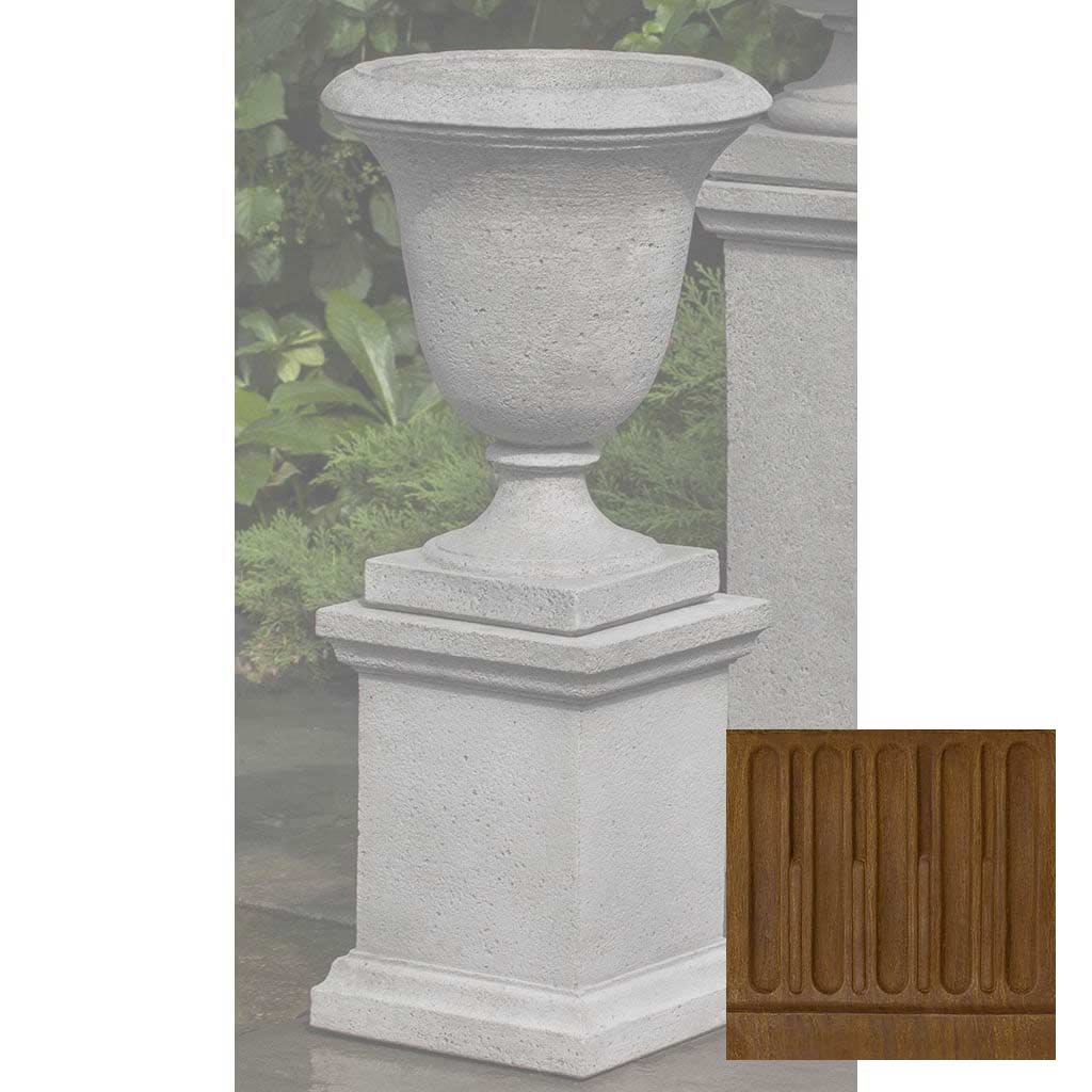 Campania Linwood Urn w/ Low Wolcott Pedestal - PPD-600