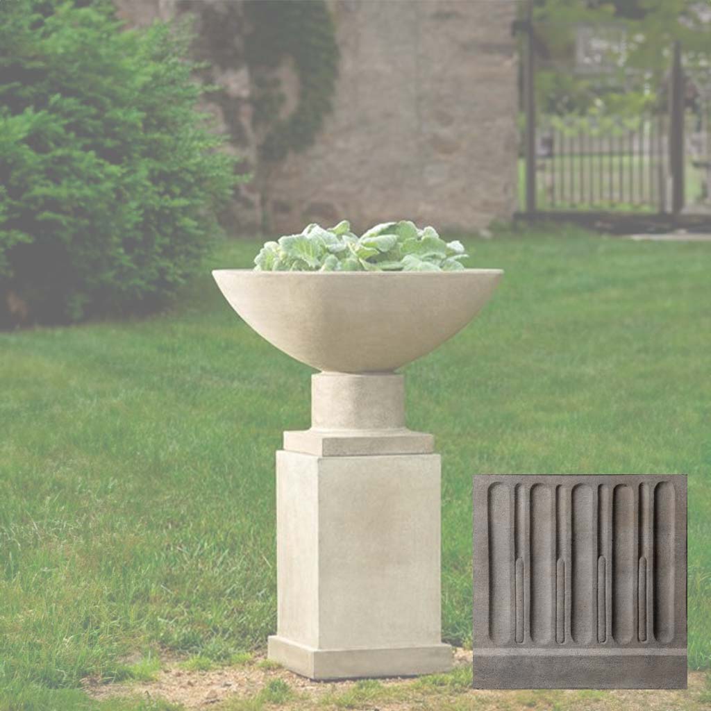 Campania Savoy Planter with Pedestal - PPD-622