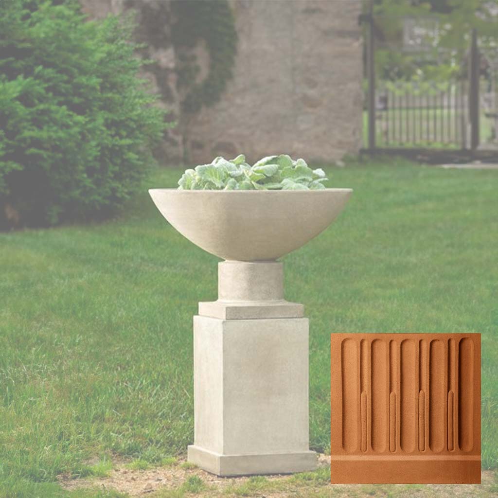 Campania Savoy Planter with Pedestal - PPD-622