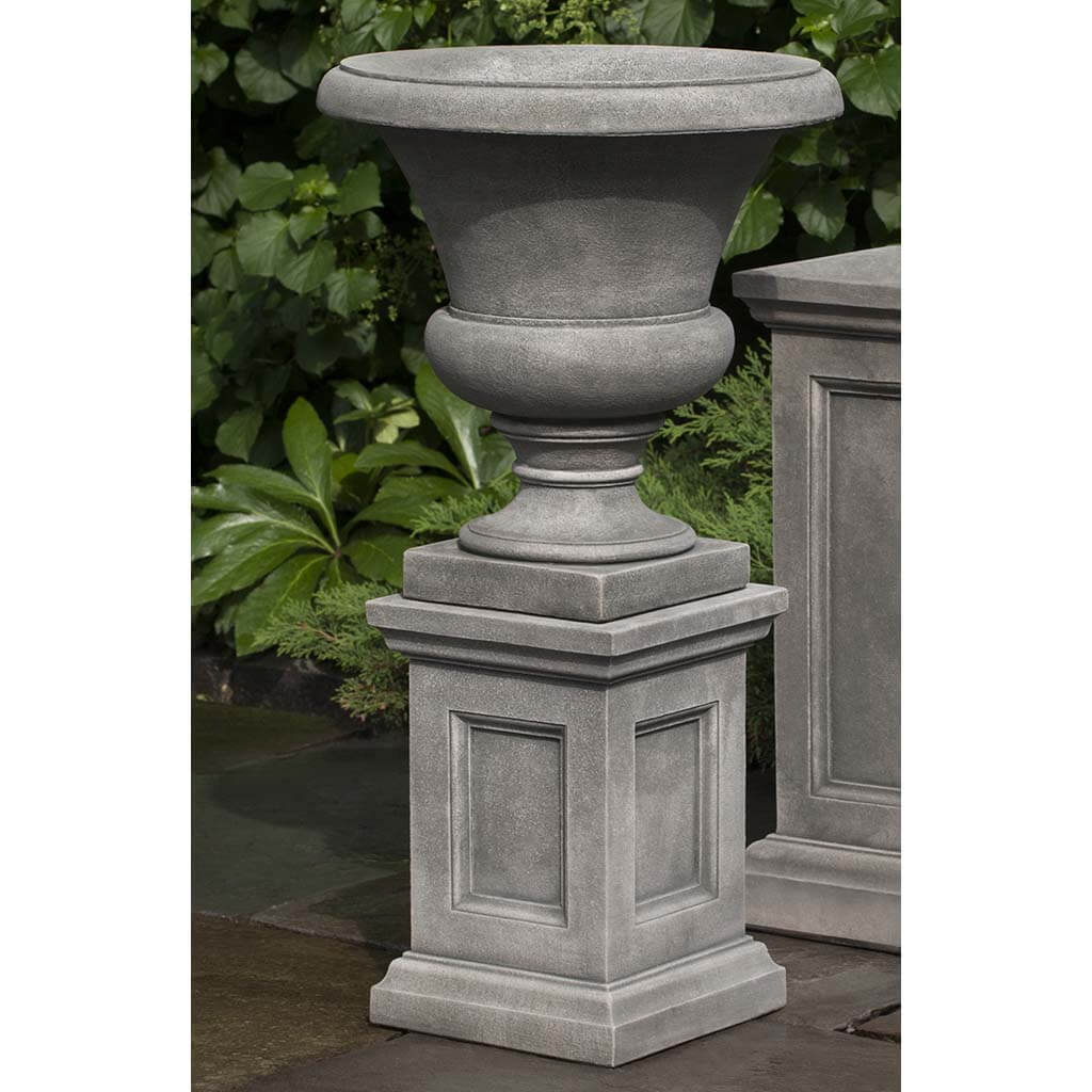 Campania Mt. Airy Urn w/ Low Lenox Pedestal - PPD-646
