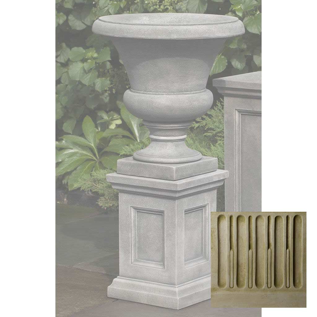 Campania Mt. Airy Urn w/ Low Lenox Pedestal - PPD-646