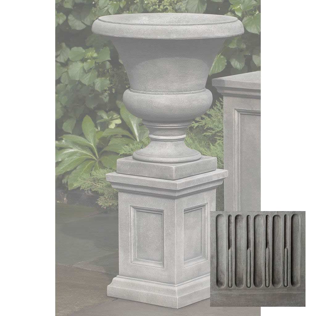 Campania Mt. Airy Urn w/ Low Lenox Pedestal - PPD-646