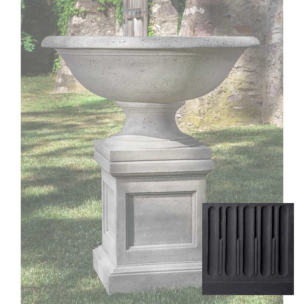 Campania Monteros Urn w/ St. Louis Pedestal - PPD-711