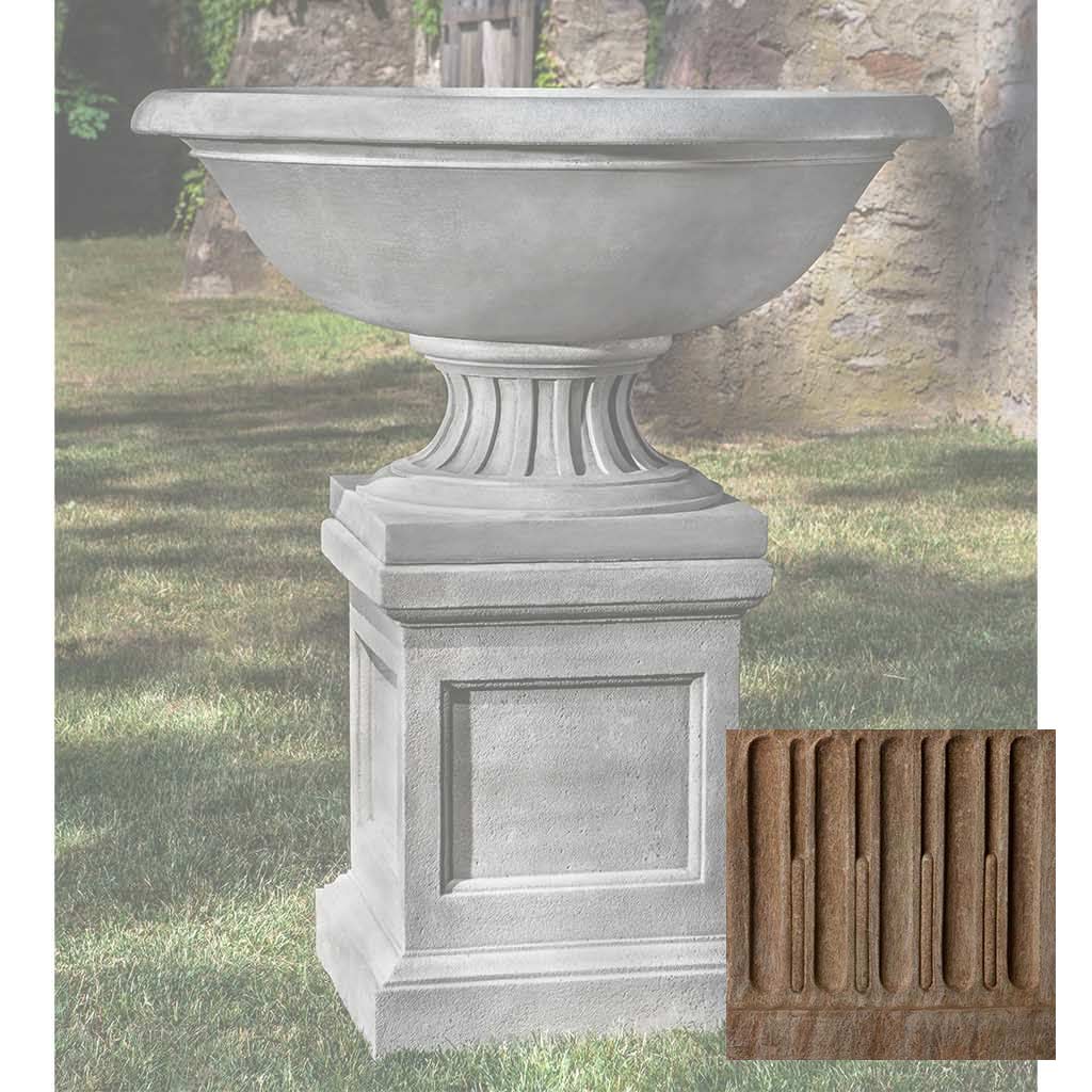 Campania Fonthill Urn w/ St. Louis Pedestal - PPD-712