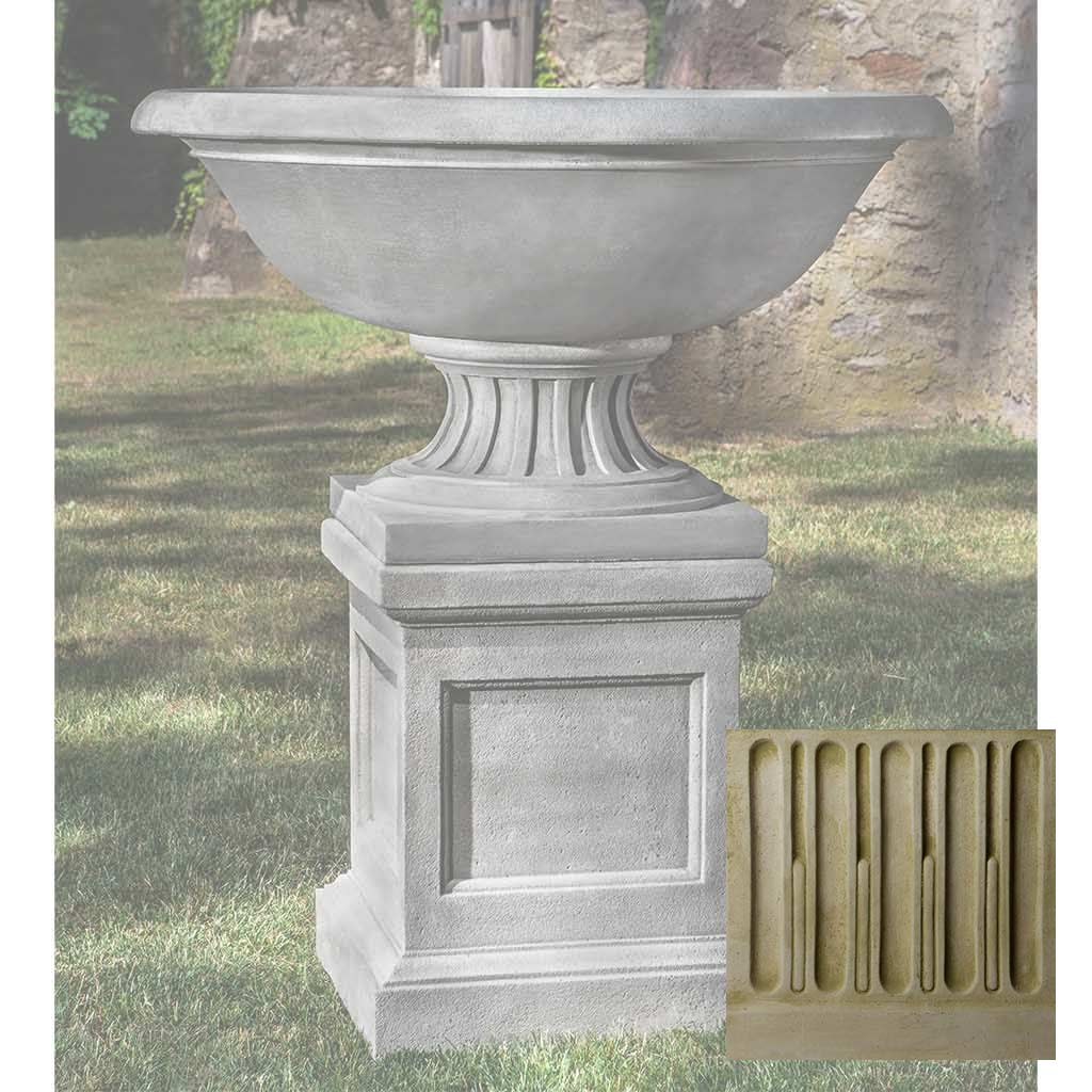 Campania Fonthill Urn w/ St. Louis Pedestal - PPD-712