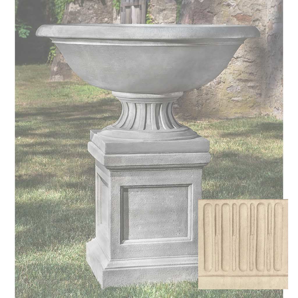 Campania Fonthill Urn w/ St. Louis Pedestal - PPD-712