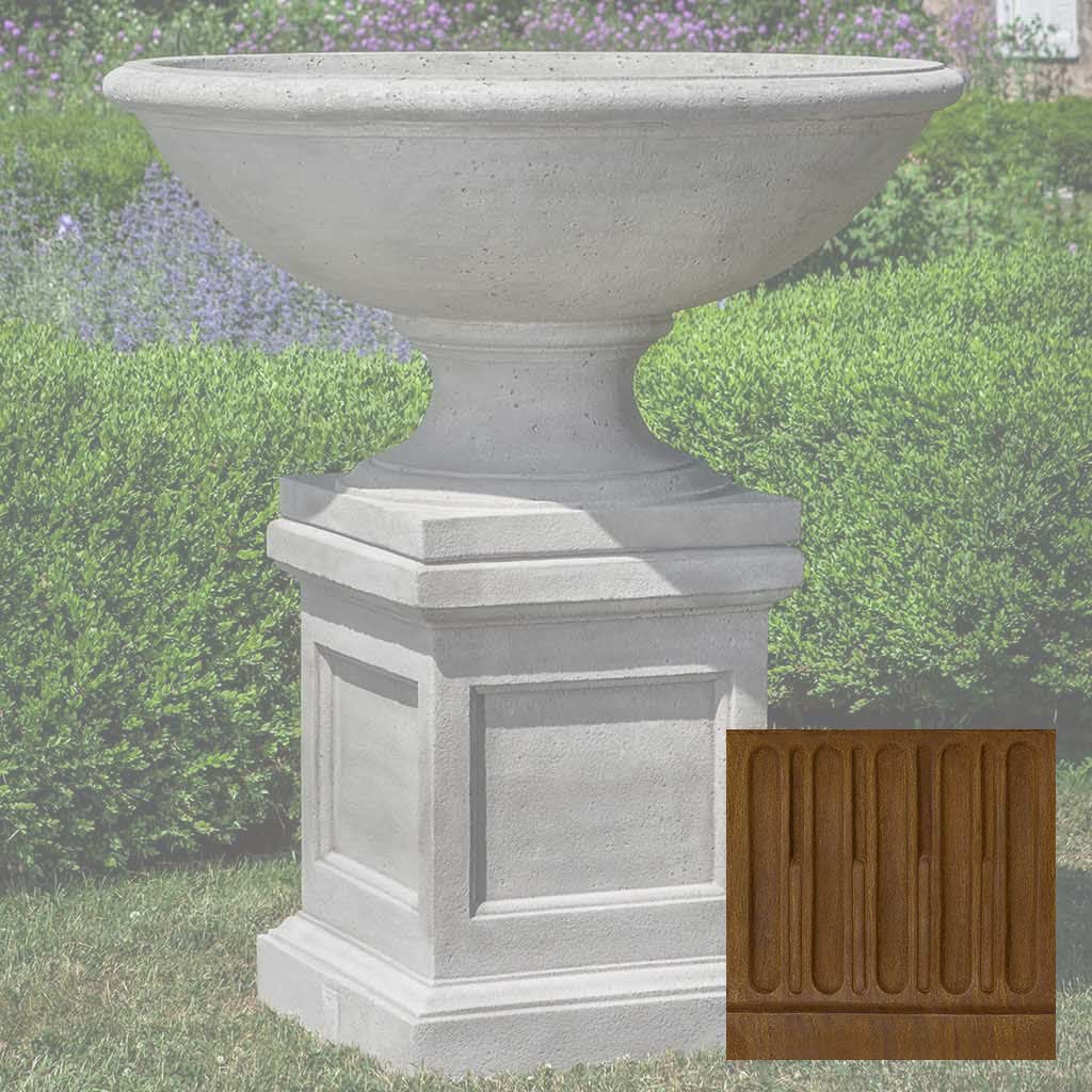 Campania Beauport Urn w/ St. Louis Pedestal - PPD-713