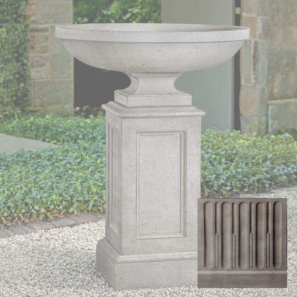 Campania Sutton Urn with Estate Pedestal - PPD-966