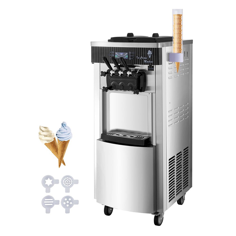 Premium 3 Flavors Commercial Soft Serve Yogurt Ice Cream Machine Maker (97524130)