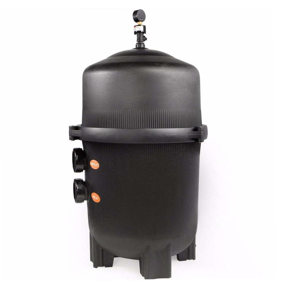 Premium 35,000 Gallon In-Ground Swimming Pool Cartridge W/ Built-In Pressure Gauge, 425 SF
