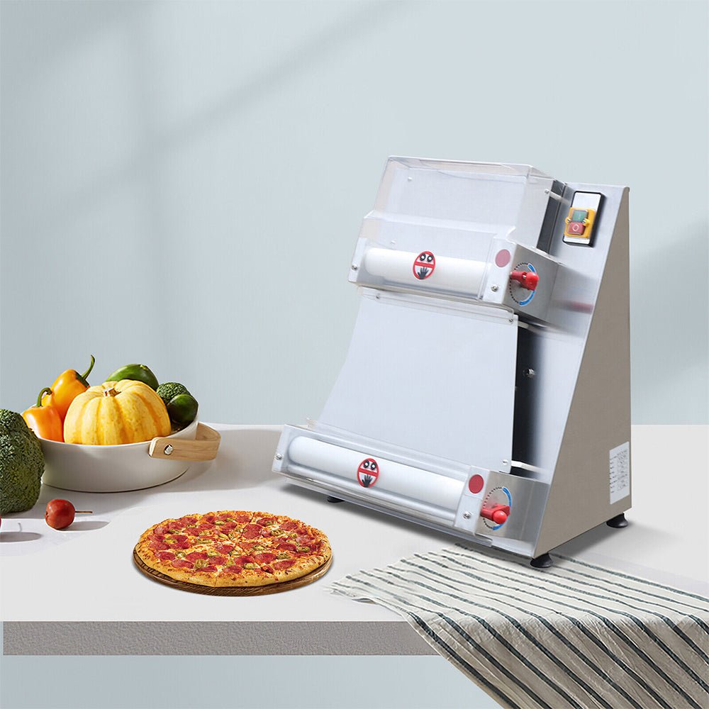 Premium Electric Commercial Pizza Dough Roller Pastry Sheeter Press Machine, 16" (91483627)