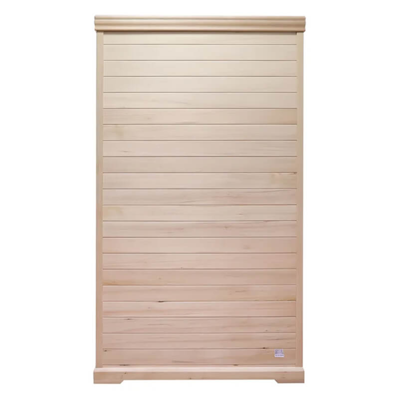 Premium Hemlock Wood Two Person FAR Infrared Sauna Room W/ Glass Door, 1750W (96081525)